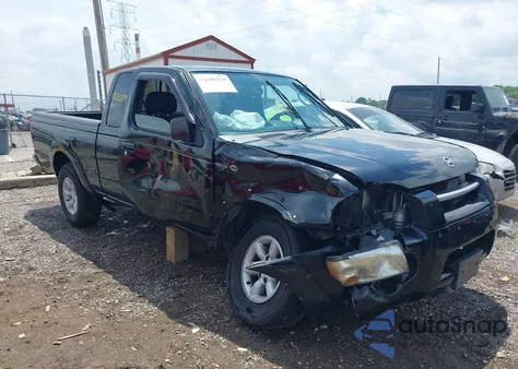 2002 Nissan Frontier Xe из США, поврежденный, VIN 1N6DD26S12C352299